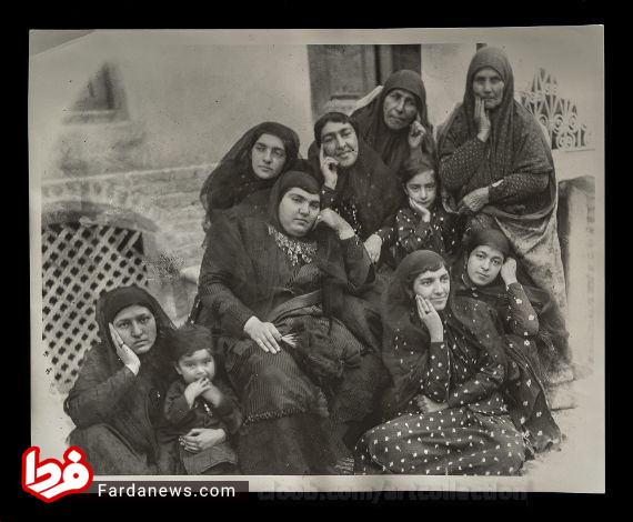 ژست های جالب زنانه در 100 سال پیش! +عکس