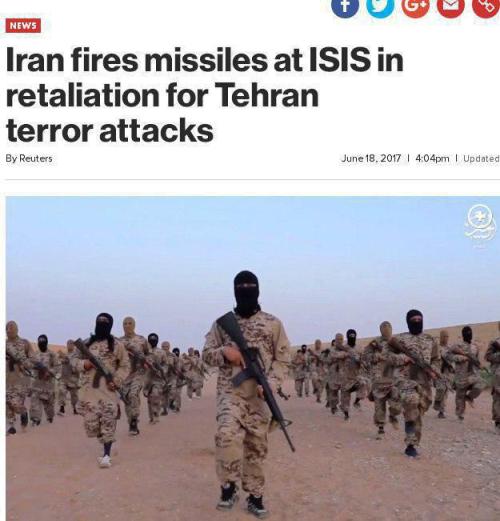 واکنش نيويورک پست به حملات موشکی ایران