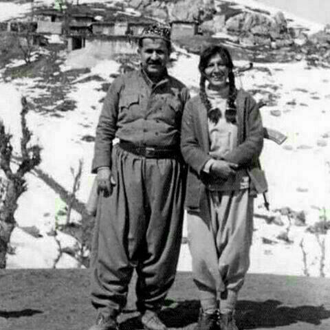 مام جلال طالبانی و همسرش هیرو خان +عکس