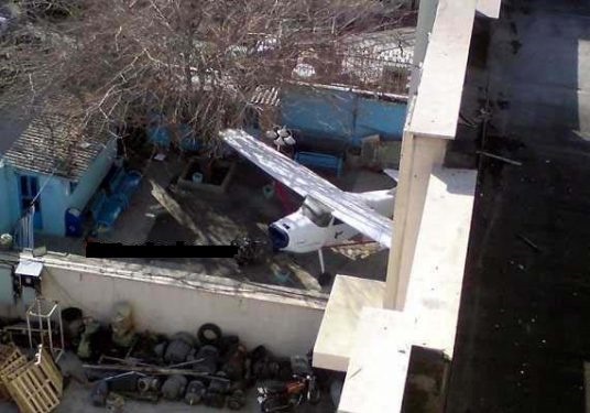 پارک هواپیمای ایران ایر در حیاط خانه یک تهرانی +عکس