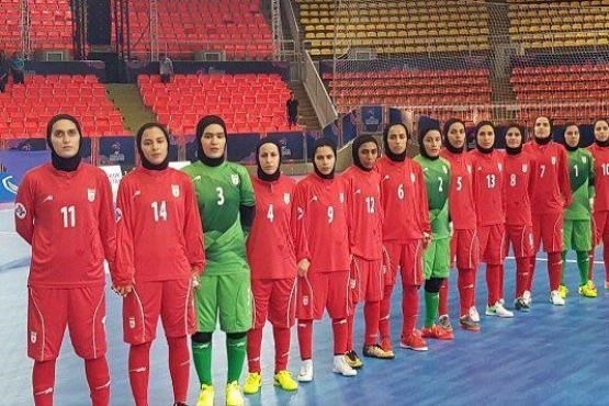 پیروزی دختران فوتسالیست ایران مقابل چین +عکس