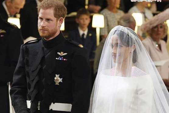 غمگین‌ترین دختر عروسی سلطنتی +عکس