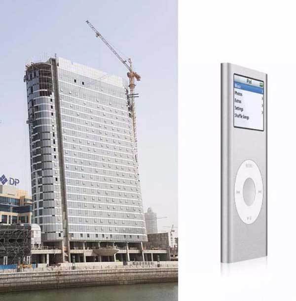 برجی با ظاهر iPod در دبی +عکس