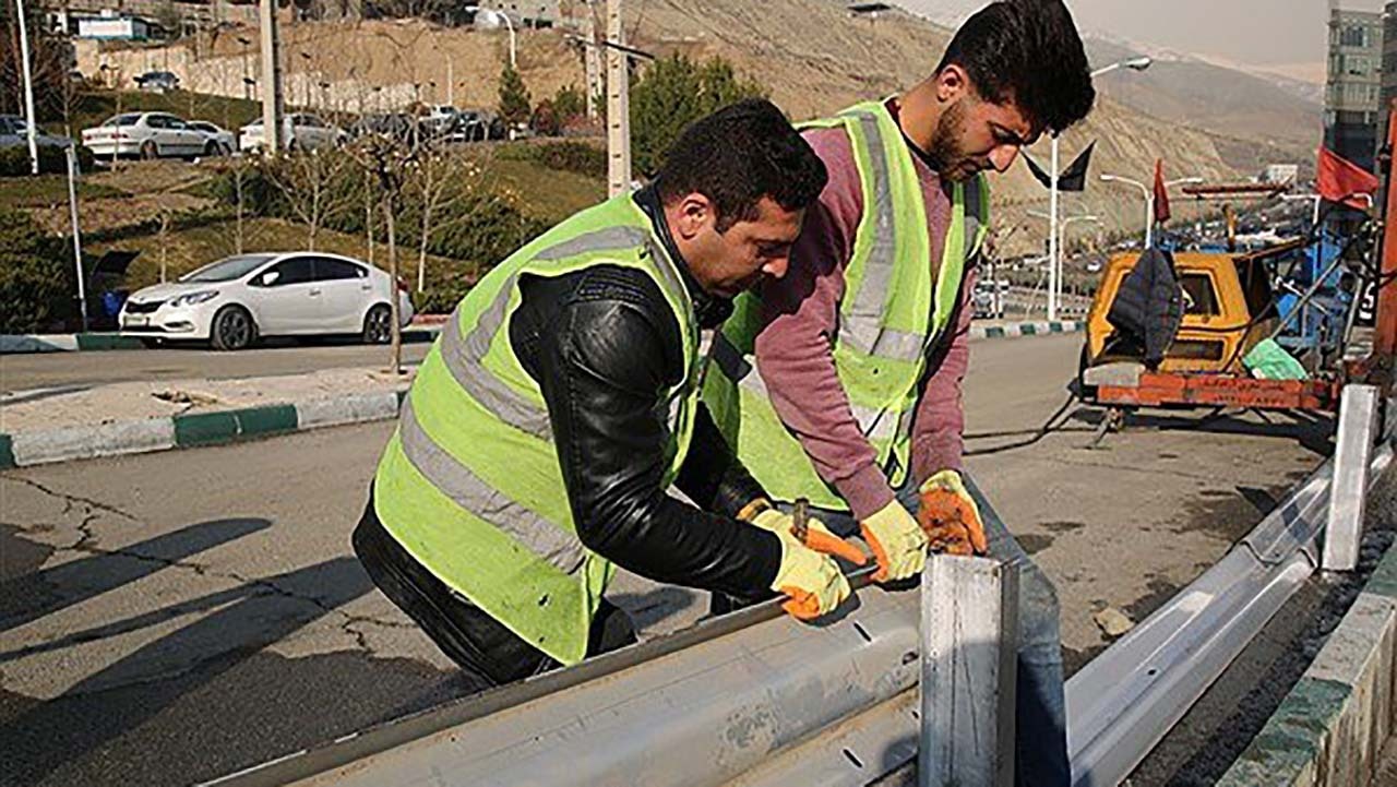 ایمن سازی ۱۰۰ نقطه پرتگاهی راههای گلستان ایمن سازی ۱۰۰ نقطه پرتگاهی راههای گلستان