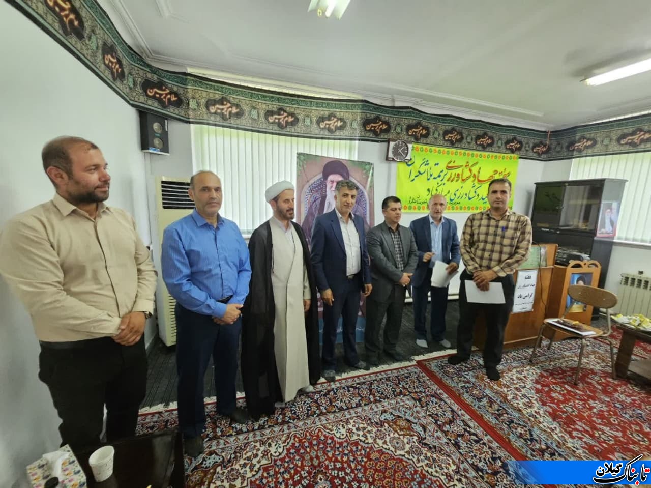 بمناسبت هفته جهادکشاورزی از جمعی جهادگران جهادکشاورزی شهرستان لنگرود تجلیل شد