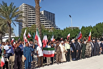 کیش، یکصدا در یوم الله۲۲ بهمن/ پاسخ قاطع مردم به تهدیدات آمریکا