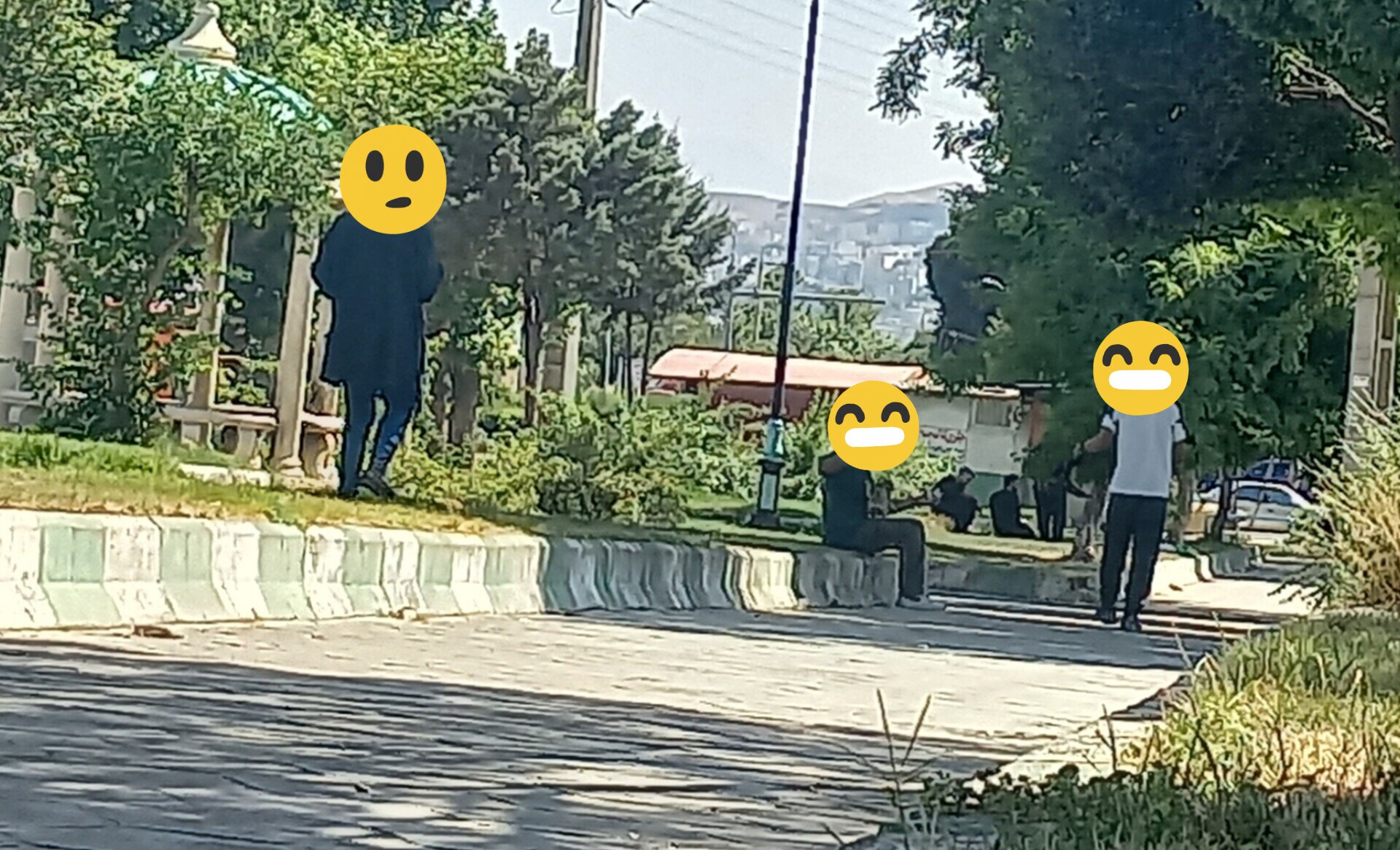 زیر سایه درخت، کنار دود و متلک
